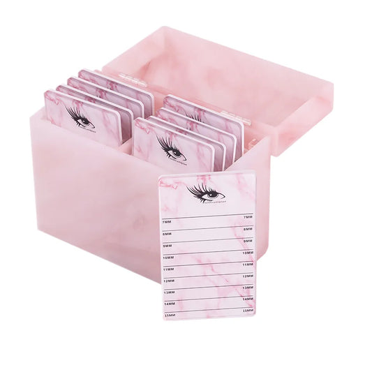 Lash Organizer Box – Acrylic Storage for Eyelash Extensions